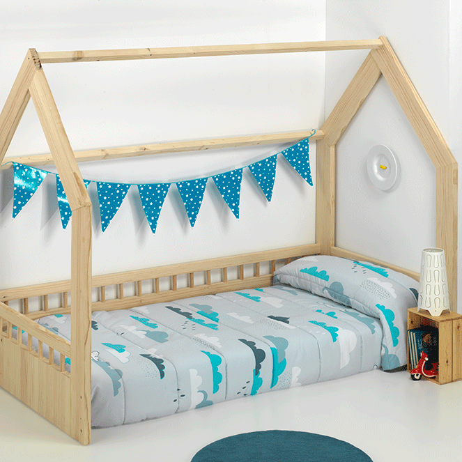 Edredón ajustable Nubes  (Camatex)