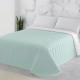Colcha Bouti bicolor verde/blanco NATURALS