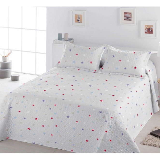 Colcha Bouti Cosida Reversible POLO POLO Denver gris