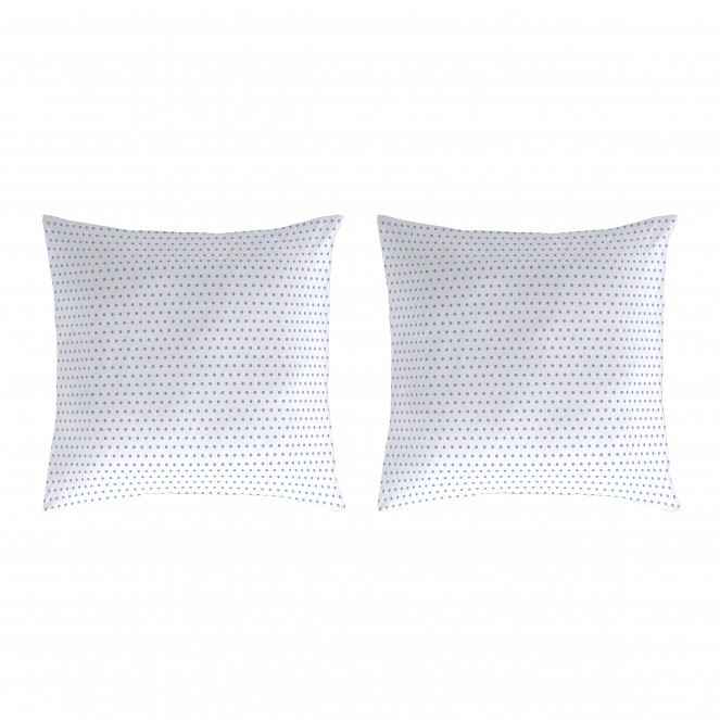 Fundas de almohada El Caballo 50x50(2) cm CABRIOLA azul