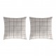 Fundas de almohada El Caballo 50x50(2) cm HERAKLER lino