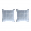 Fundas de almohada El Caballo 50x50(2) cm LEVIATAN azul