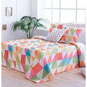 Colcha Little Marcel Party multicolor