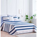 Colcha Little Marcel Sailor azul marino