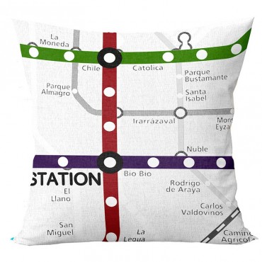 Funda de cojín METRO