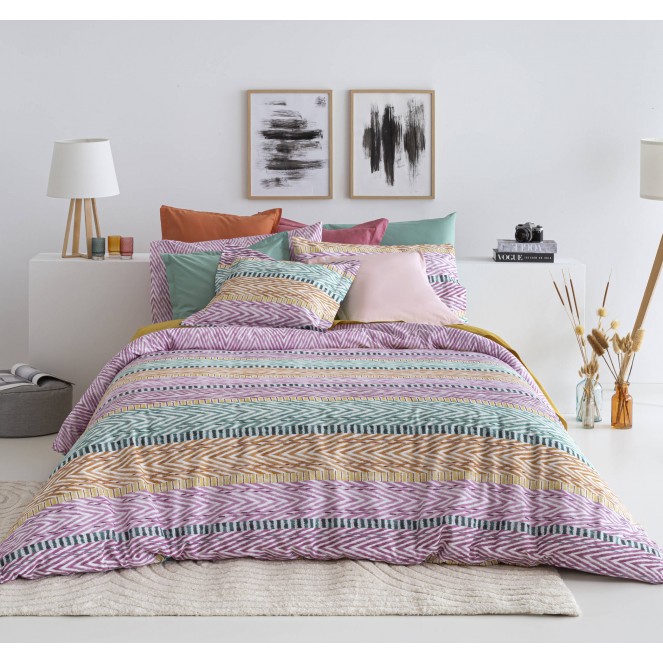 Funda nórdica reversible Naf Naf ADDISON multicolor