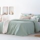 Colcha Bouti linette Verde agua