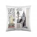 Funda cojín NY TRAVEL NATURALS