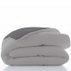 Edredon Bicolor ROSA/GRIS NATURALS