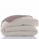 Edredon Bicolor ROSA/GRIS NATURALS