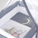 MINICUNA NAFNAF CUADRADA CON VELO RABBIT & MOON