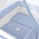 MINICUNA NAFNAF CUADRADA TRES CHIC AZUL