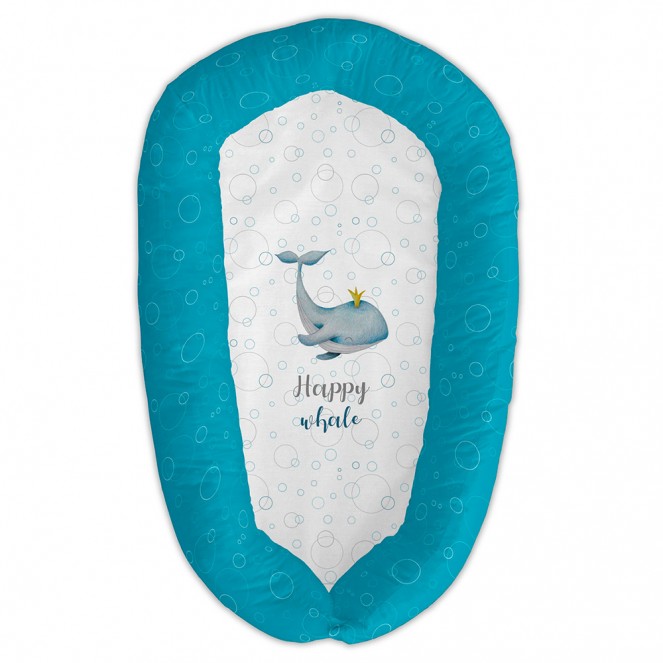 Cojín Moisés NAFNAF HAPPY WHALE