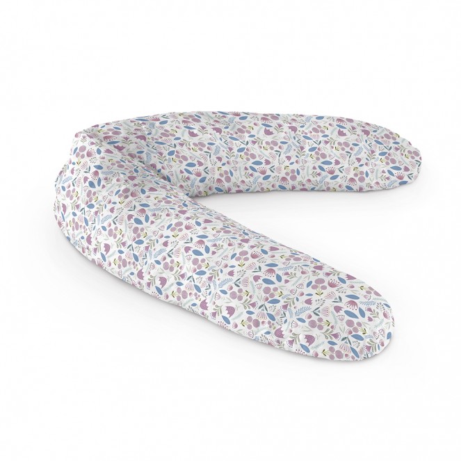 Cojín lactancia NAFNAF Dulces sueños granate