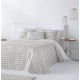 Colcha Bouti SLOAN GRIS reversible FUNDECO