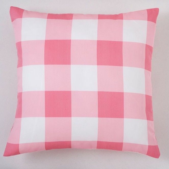 Cojín Decorativo VICHY rosa