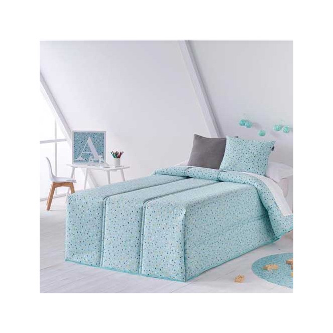 Edredón Conforter TOPO TURQUESA Conf. Paula