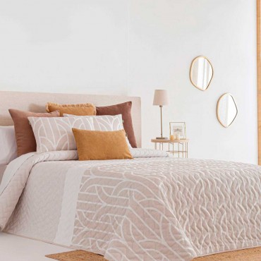 Colcha Boutí Foresa beige SANDECO