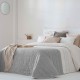 Colcha Jaquard Zia gris