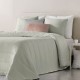 Edredón comforter Sherpa Hermes verde Fundeco