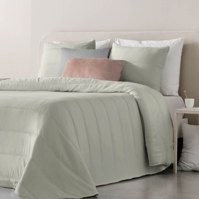 Edredón comforter Sherpa Hermes verde Fundeco