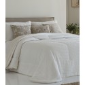 EDREDÓN COMFORTER SHERPA SALCE BLANCO