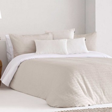 FUNDA NÓRDICA WAFFLE TAJO BEIGE