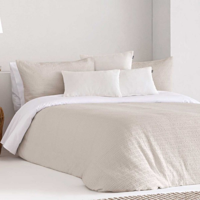 FUNDA NÓRDICA WAFFLE TAJO BEIGE