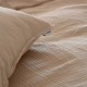 FUNDA NÓRDICA WAFFLE GASA DUERO BEIGE SANDECO