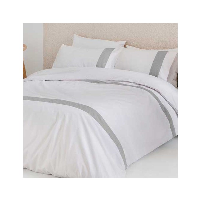 Funda nórdica Essence gris Fundeco