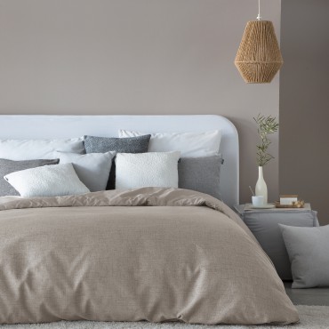 Funda nórdica Rustik Antilo beige