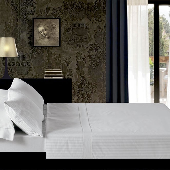 Juego sábanas franela BELNOU RAYAS