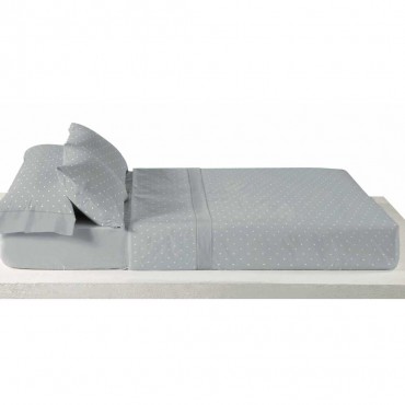 Juego sábanas franela BELNOU LUNARES