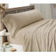 SÁBANAS DE CORALINA LISO BEIGE