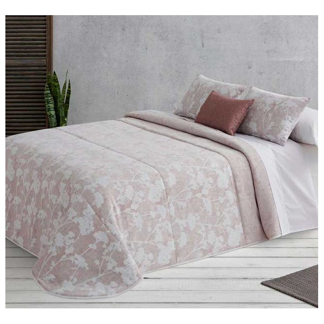 Edredon Jacquard Serena nude (ALGODON BLANCO)