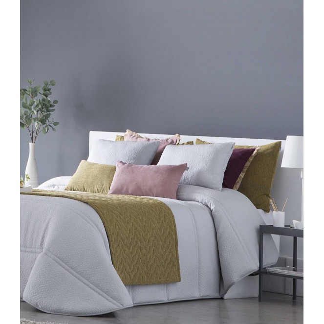Edredón Conforter Jacquard VALENCIA BEIGE SANDECO
