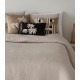 Edredón Conforter Jacquard RIAZA BEIGE SANDECO