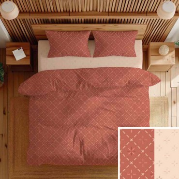 Funda nórdica reversible KINSLEY ABECE CASA