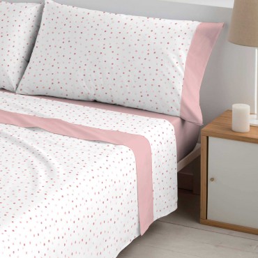 Juego sábanas algodón Bambú Nopal nude