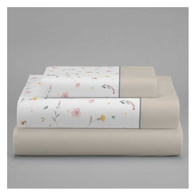 Juego de sábanas Leno multicolor