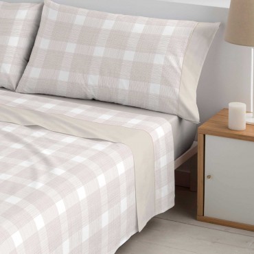 Juego sábanas algodón POLO POLO HOPER BEIGE