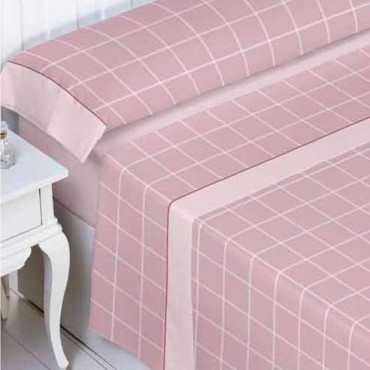 Juego sábanas algodón SISAY NUDE ABECE CASA