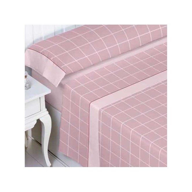 Juego sábanas algodón SISAY NUDE ABECE CASA