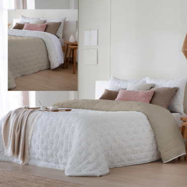 Colcha bouti reversible ROYAL FUNDECO