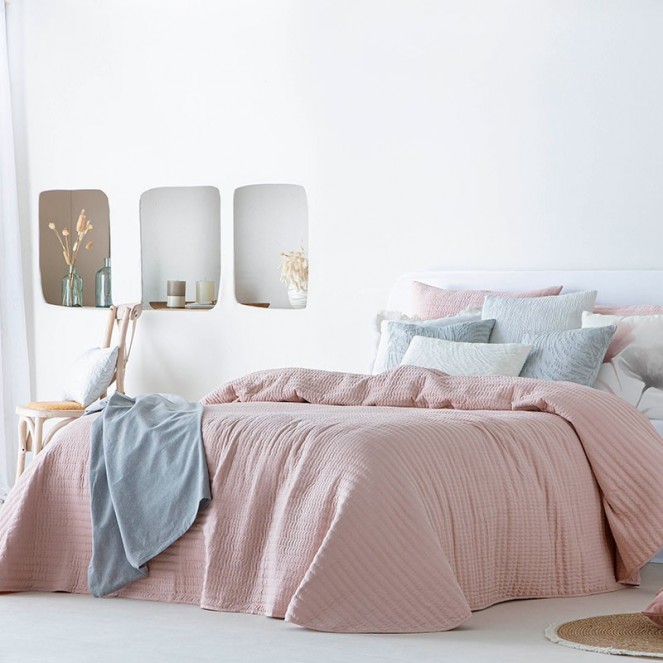 Colcha Bouti linette Rosa