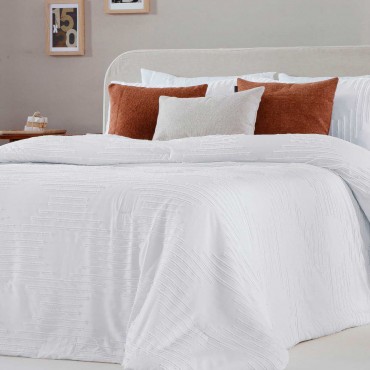 Colcha Bouti Charlise blanco