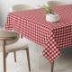 Mantel de tela (TEFLON) Vichy rojo