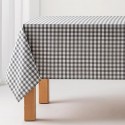 Mantel de tela (TEFLON) Vichy gris oscuro
