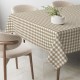 Mantel de tela (TEFLON) Vichy beige