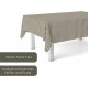 Mantel de tela (TEFLON) Vichy cuero